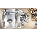 Buy Franke Beach Series BBX160 24in Undermount Double Bowl Stainless Steel Sink by Franke