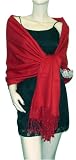 Pashmina/Silk Wrap Scarlet