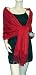 Apparel : Pashmina/Silk Wrap Scarlet