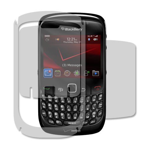 Skinomi TechSkin - Skin Protector Shield Full Body for BlackBerry Curve 8530, 8520