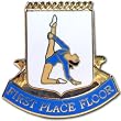 Women's 1st Place Floor Pin.
