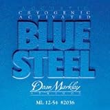 Dean Markley 2033 TLT Blue Steel Cryogenic Acoustic Guitar Strings