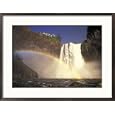 Spring Runoff at Snoqualmie Falls, Washington, USA Collections Framed Photographic Poster Print by Jamie & Judy Wild, 29x21