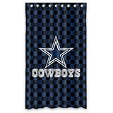 Dallas Cowboys fashion practical Window Curtain 50"x84"