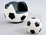 Acme 05525 2-Piece All Star Set Chair and Ottoman, Soccer