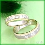 14K Women's 2-Tone .25 CTW Diamond Wedding Band