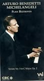 Review Video Artists International  / Arturo Beneditti Michelangeli Plays Beethoven [1970]