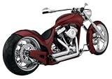 IMAGE OF Vance & Hines Shortshots Staggered Exhaust System - Chrome, Color: Chrome 18517