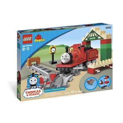 LEGO Duplo James at Knapford Station