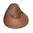 Cambridge Walnut Adult Size Bean Bag Chair By Elite Furniture