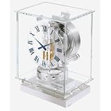 Jaeger-leCoultre Atmos Classique Transparente Rhodium Plated Clock q5135201 by Jaeger-LeCoultre