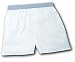 White jersey cotton boxers boxer shorts available in 5 sizes