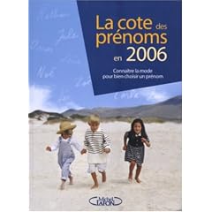 La cote des pr�noms en 2006