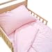 4 Piece Toddler Bedding Set - Pink Stars & Solid