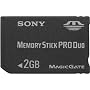 SONY メモリースティックPRO Duo 2GB MSX-M2GS