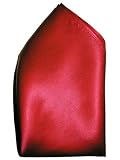 Creamy Satin Silk Handkerchief by Royal Silk - Red - 100% Silk