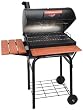 Char-Griller 2123 Wrangler 640 Square Inch Charcoal Grill / Smoker