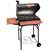 Char-Griller 2123 Wrangler 640 Square Inch Charcoal Grill / Smoker