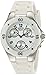 Invicta Women's 18786 Angel Stainless Steel Watch With White Silicone Band