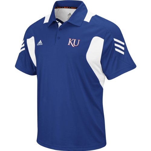 Adidas Kansas Jayhawks Scorch Classic Polo Large