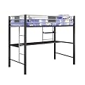 Twin Loft Bed with Desk Area