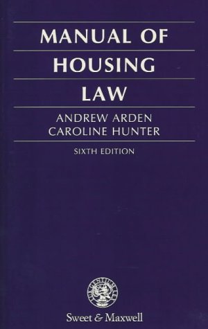Manual of Housing Law