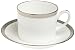Kitchen & Housewares : Royal Worcester Corinth Platinum Teacup 8 ounce and Saucer 5- 3/4 inch