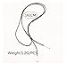 Girls Handmade Long Black Velvet PU Leather Chain Stretch Tattoo Choker Elastic Tassel Necklaces
