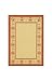 Safavieh Courtyard Collection CY0901-3201 Natural and Terracotta Indoor/Outdoor Square Area Rug, 6-Feet 7-Inch