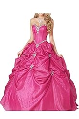 Sweetheart Bubble Dress  Organza Quinceanera Dress  With Rhinestones