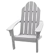 Cottage Classics Adirondack Chair - White