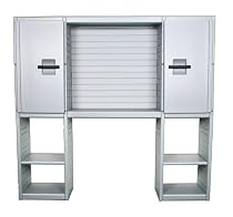 Garagemaid GM8489002 Two Cabinet, Two-Shelf and One-Slat Wall Storage System