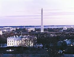 Dawn Over the White House, Washington Monument, and Jefferson Memorial - Superb Photographic Print by Carol M. Highsmith
