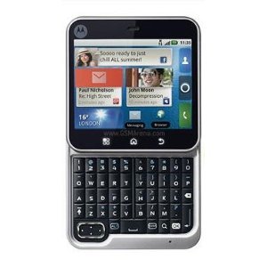 Motorola MB511 Flipout Unlocked GSM Quad-Band Android Phone with Bluetooth, Camera, QWERTY Keyboard and Wi-Fi - Unlocked Phone - US Warranty - Black