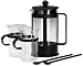 Bodum 6-Piece Kenya Coffee Press Gift Set, Black