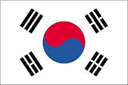 Annin Nylon South Korea Flag, 3-Foot by 5-Foot