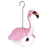 Outdoor Living : Red Carpet Studio  Birdie In The Woods Bird Shaped Flamingo Bird House