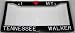 I Love My Tennessee Walker License Plate Frame
