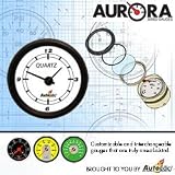 Aurora Clock Gauge W/ Replaceable Face