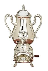 Reed & Barton Sheffield Collection 25-Cup Silverplated Burgundy Coffee Urn
