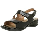 Clarks Womens Sarasota Sandal,Black Patent,9 M