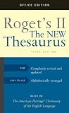 Roget's II: The New Thesaurus