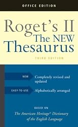 Roget's II: The New Thesaurus