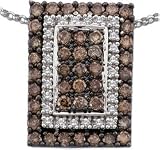 1 1/4ctw Colored Diamond Pendant