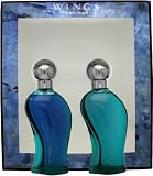 Wings by Giorgio Beverly Hills for Men 2 Piece Set Includes: 3.4 oz Eau de Toilette Spray + 3.4 oz After Shave Pour
