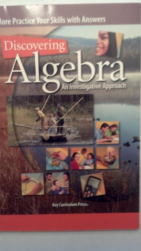 discovering algebra more practice your skills with answers
