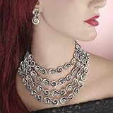 A Night on the Town Necklace and Earrings Ensemble