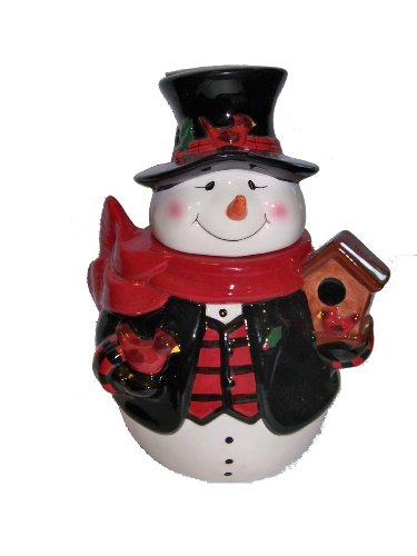 Kitchen Creations-Snowman Cookie Jar