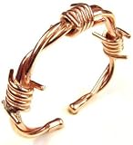 Barbed Wire Unisex Magnetic Copper Bracelet Neodymium Magnets 63M