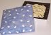 Scott's Cakes 1 lb. White Chocolate Almond Bark in a Snowman Box